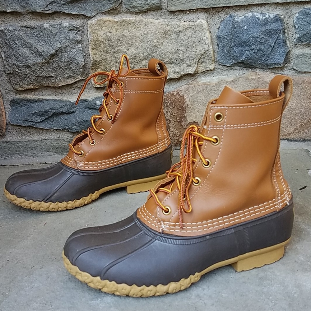 L.L.Bean thinsulate duck boots - Picture 1 of 8